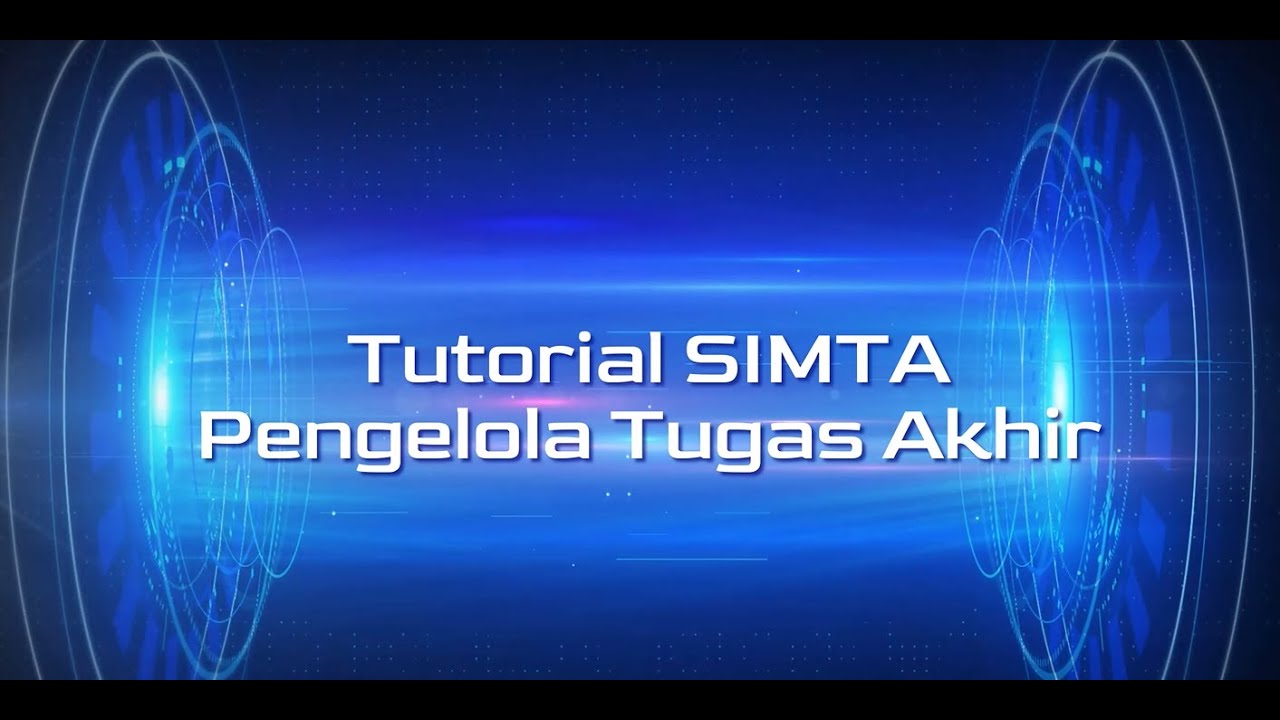 Simta User Manual Aplikasi SIMTA Bagi Pengelola Tugas Akhir Universitas ...
