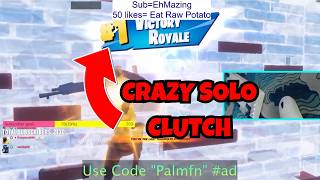 CLUTCH Solo Win | Fortnite Ranked Reload