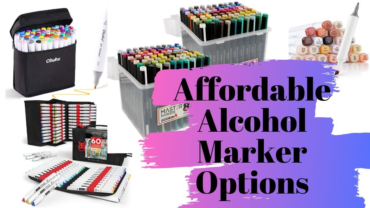 Affordable Alcohol Marker Options You Have to See