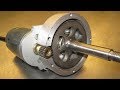 Homemade gear box for grinder - diy