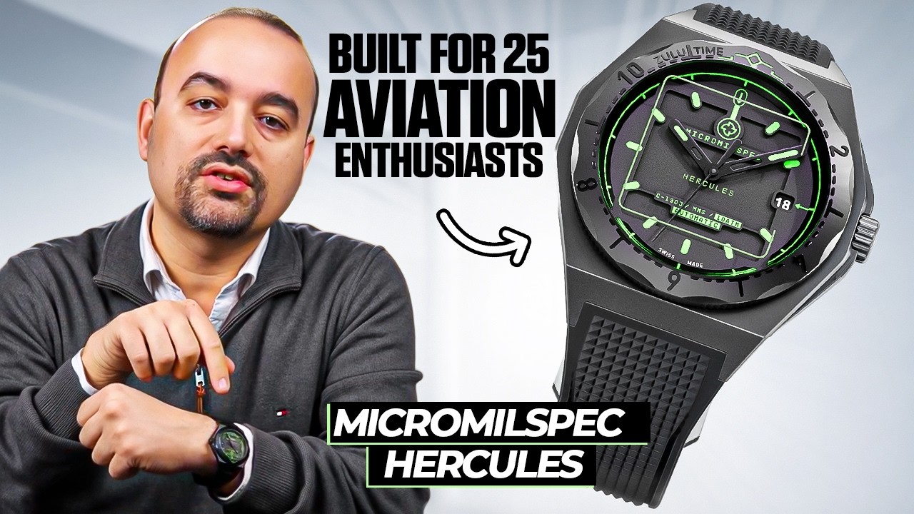 Micromilspec Just Proved Aviation Watches Don't Need Pilot Styling | Hercules Review
