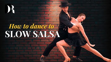 How to dance to SLOW Salsa Music by Daniel Rosas & Elisabel Violet
