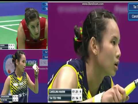 Semi FINAL WS -  Hongkong Open 2016, Carolina Marin VS Tai Tzu Ying