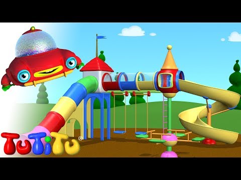 🎁TuTiTu Builds a Playground - 🤩Fun Toddler Learning with Easy Toy Building Activities🍿