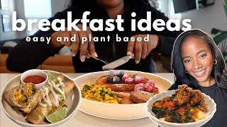 beginner friendly plantbased breakfast ideas + grocery haul | what i eat in a week