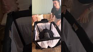 How to setup a Kmart portacot / travel crib