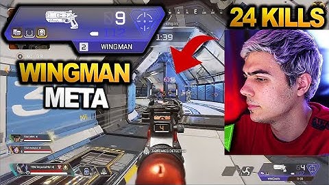 TSM Imperialhal shows Why The WINGMAN & BUFFED R-99 is META in predator lobby ( apex legends )