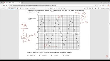 IGCSE Physics 0625/23/M/J/18