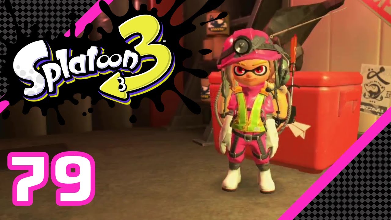 Splatoon 3 Salmon Run Next Wave Pink Slopsuit! Playthrough (79