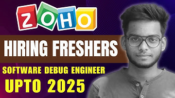 Zoho zoekt nieuwelingen voor software debug engineers tot 2025 batches | Vacature voor nieuweling...