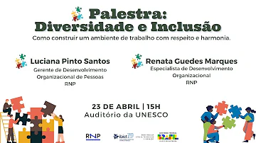 Palestra: Diversidade e Inclusão