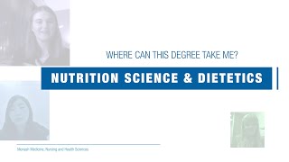 Where can a nutrition science or dietetics degree take you? | Monash University