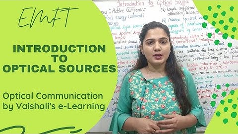 Introduction of Optical Sources