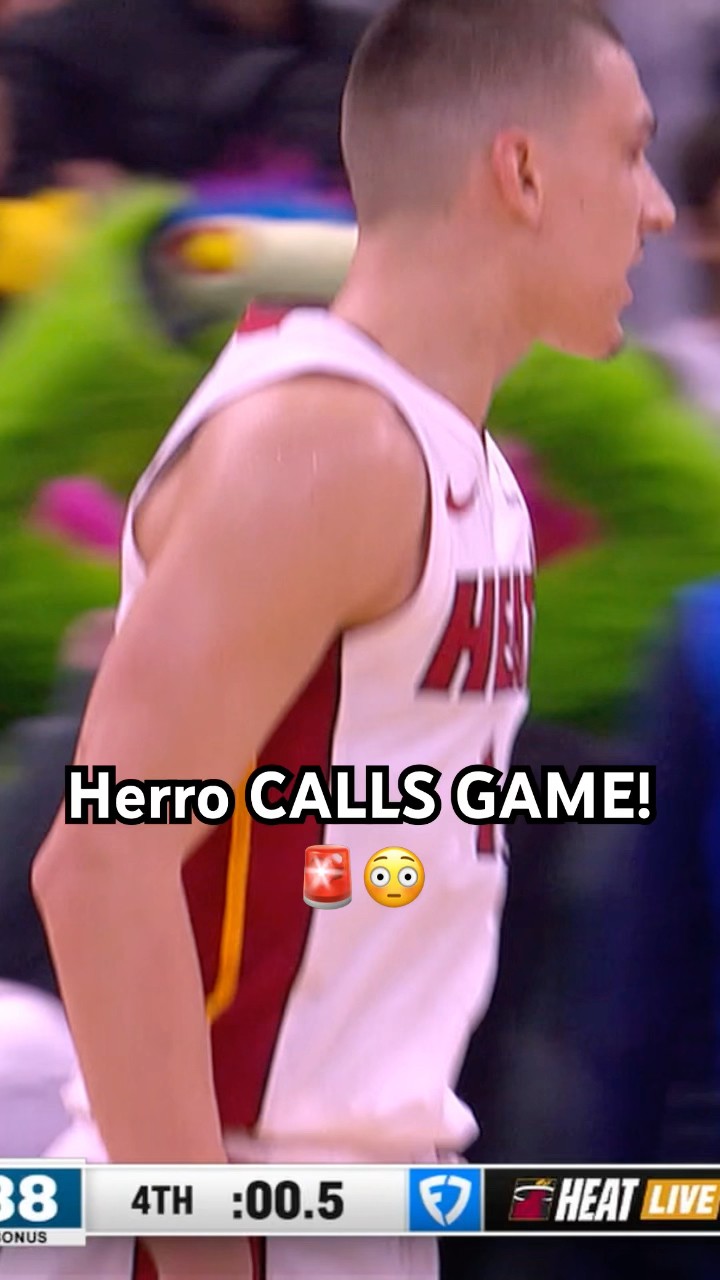 Tyler Herro hits the jumper to SEAL THE GAME! ??|#Shorts