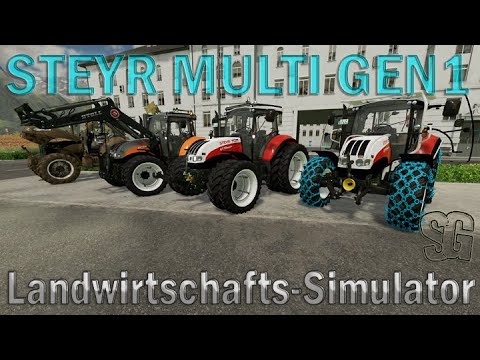 LS22 Modvorstellung - STEYR MULTI GEN1 V1.3.0.0 - Ls22 Mods - YouTube