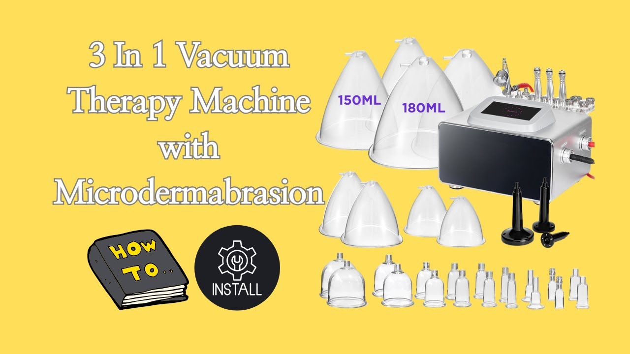 Installation Guide: 3 in 1 Vacuum Therapy Machine for Body Shaping & Facial Rejuvenation | VT-3271