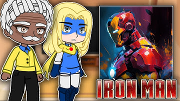 Dispatch React To Iron Man | Tony Stark | Gacha React