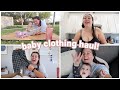 baby clothes haul from old navy & zara!