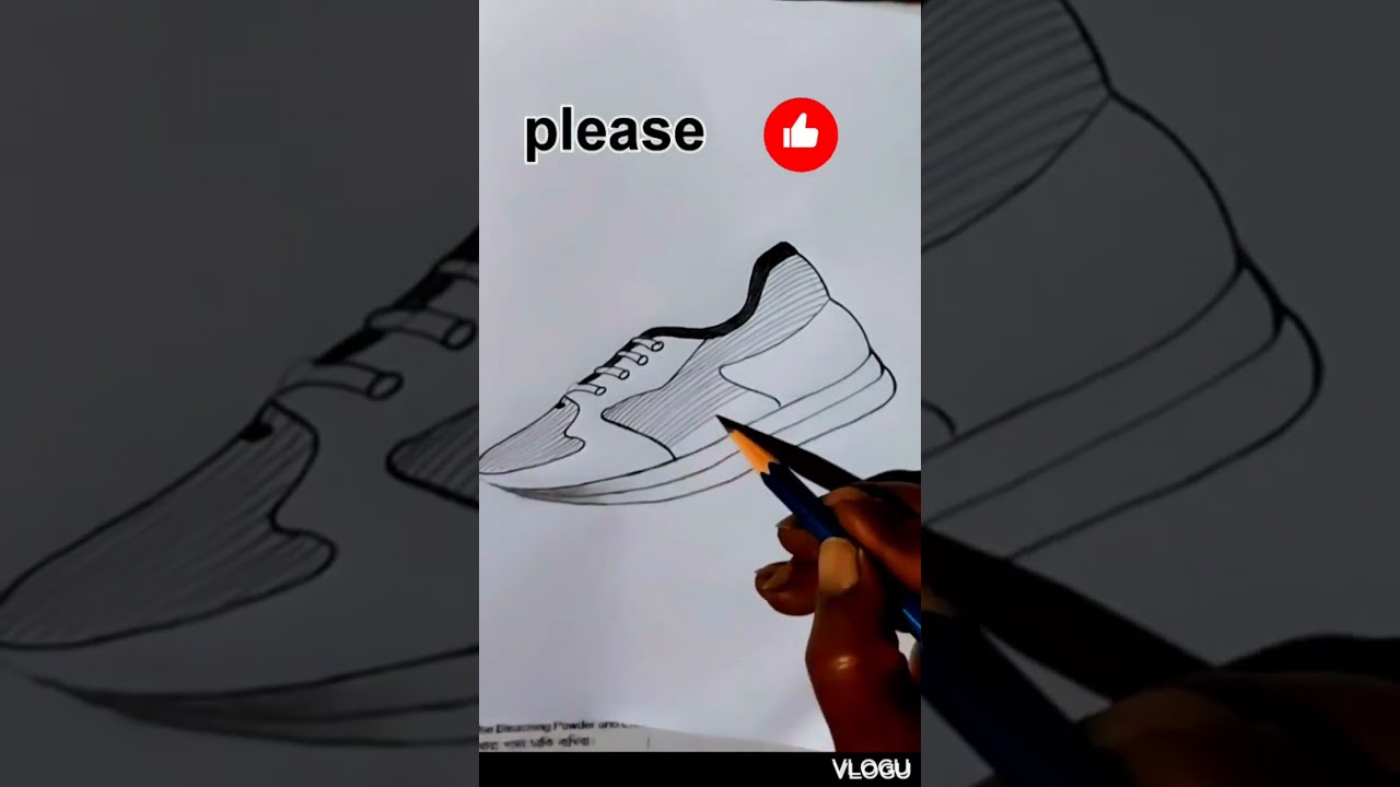 shorts # how to draw show # shoe drawing easy # shoe # drawing # youtube shorts 🌲