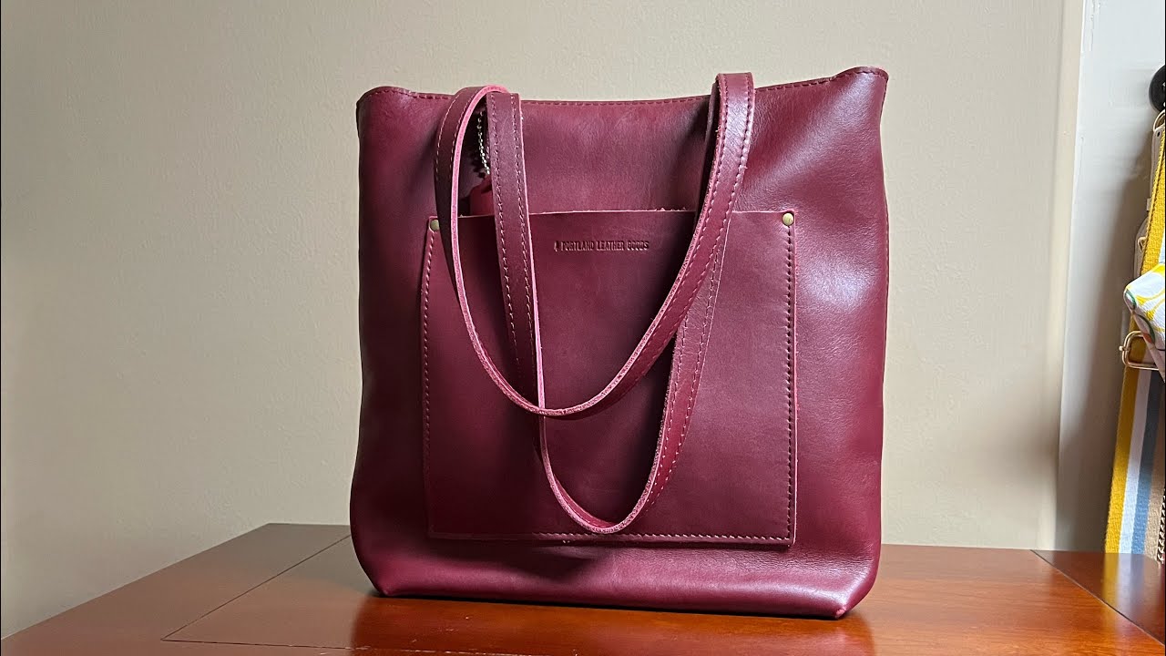 Portland Leather Review: Crossbody Tote - Schimiggy