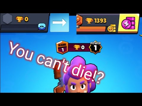 Can You Beat Brawl Stars WITHOUT Dying?! 