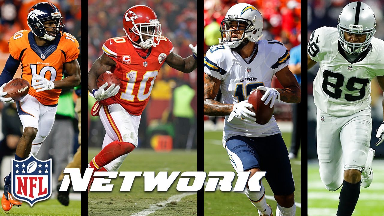 Expectations for AFC West Wide Receivers in the 2017 Season Total
