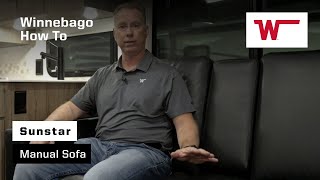 Winnebago Sunstar: How to Operate the Manual Sofa