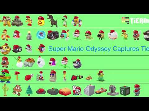 Super Mario Odyssey Capture List - all abilities and every capture