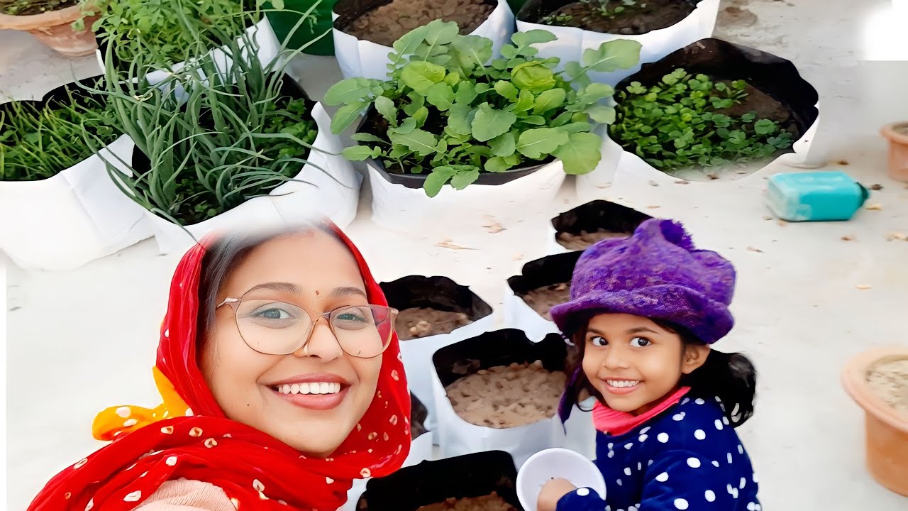 सब्र का फल मीठा होता है 🤔 How to grow vegetables in pot at home 🙄