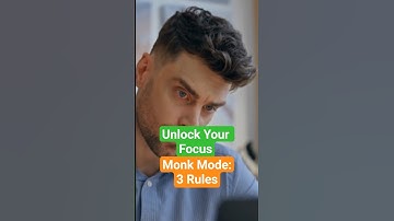 Master "Monk Mode" in 60 Seconds! #Shorts