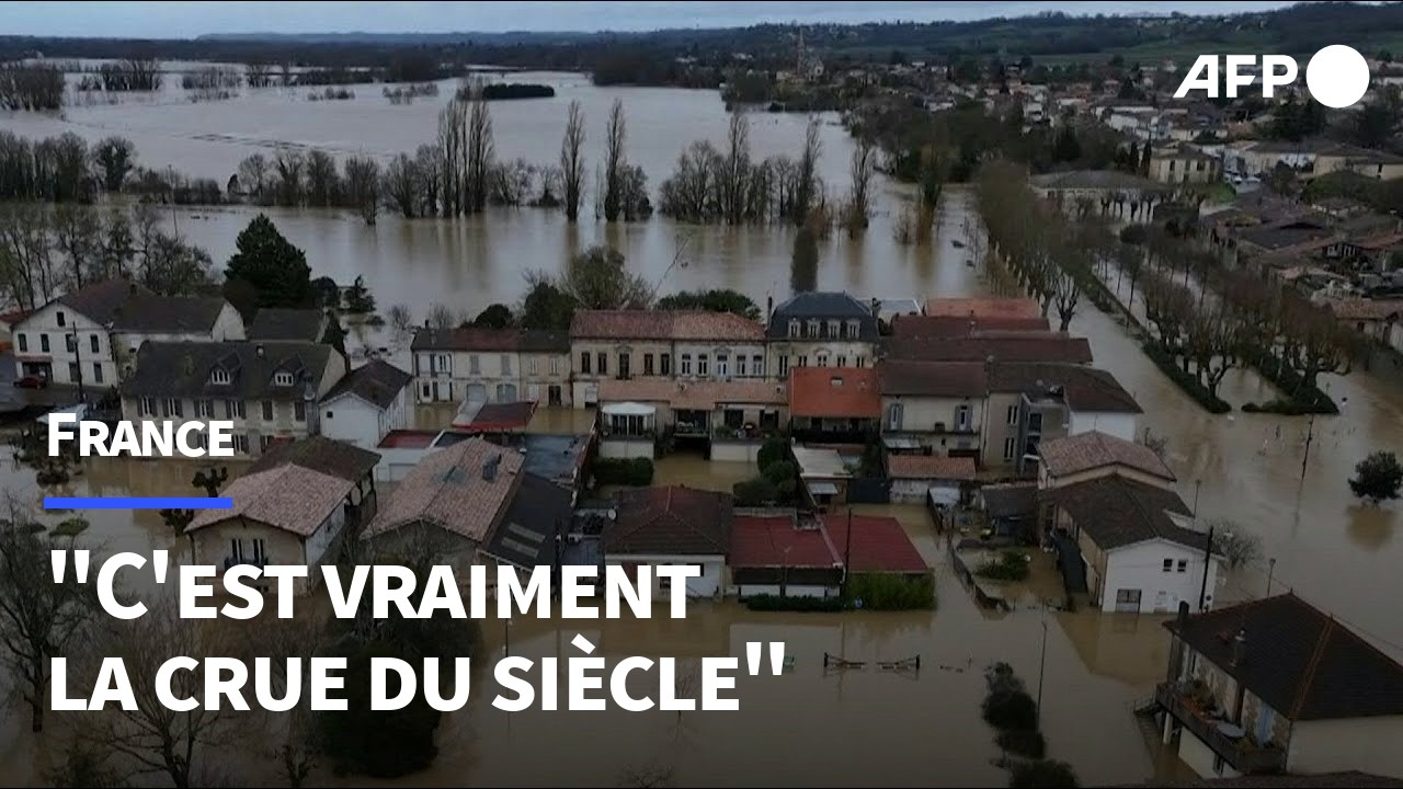Gironde: l’angoisse face aux inondations | AFP