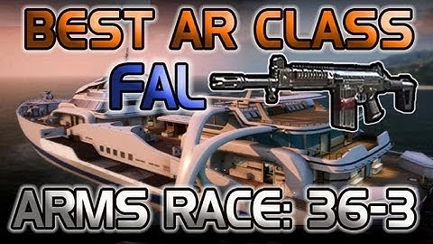 Black Ops 2: Arms Race Best AR FAL OSW Class Setup [Vsat, Dogs, Swarm]