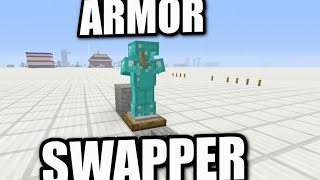 Minecraft Bedrock🛡️ ARMOR STAND SWAPPER ⚔️ Tutorial ⚔️ MCPE,Xbox,PS4,Windows,Switch
