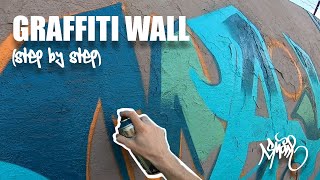 GRAFFITI piece  [step by step] by Dirty Hands Boy 282 views 10 months ago 8 minutes, 31 seconds