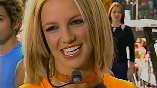 Britney Spears - Interview + Performances [LIVE VOCALS] The Today Show 2000 (AI FHD)