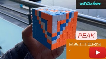 Peak Pattern in 8x8 Rubik