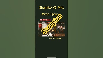 Shujinko & KL VS The MK1 Part 15: Scorpion #mk1combos #bobafettlee #shujinko #Mk1shujinko #mk1