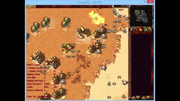Dune2000 1v1 Tano99(O) vs Dan(O), Red Chasm, game 4