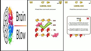 Brain Blow Level 100 Solution