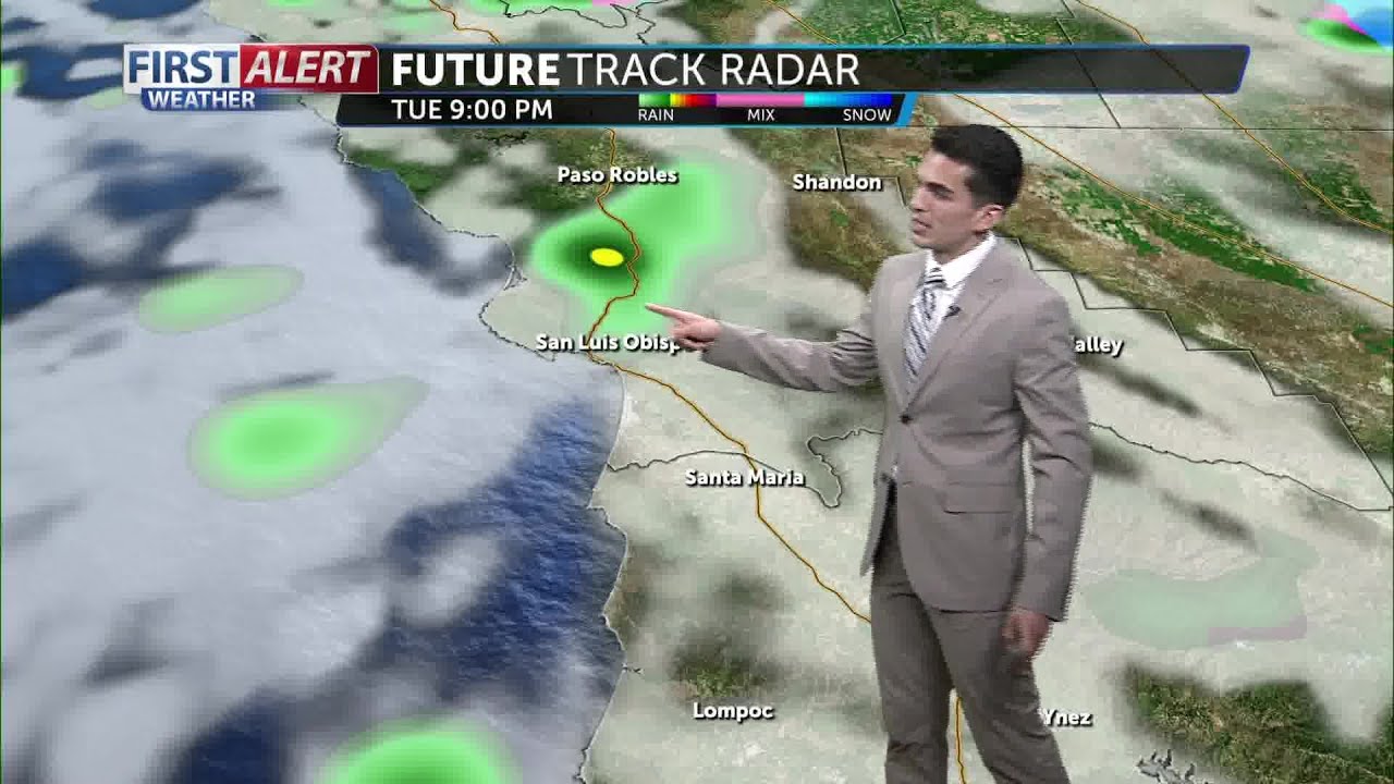 Cool Wednesday, tracking rain showers - YouTube