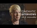 How to Shoot Cinematic Interviews in 2 Minutes | Job Shadow