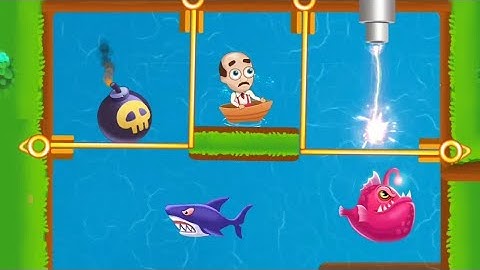 Save Daddy Gameplay Pull The Pin - Pull Him Out Mobile Game