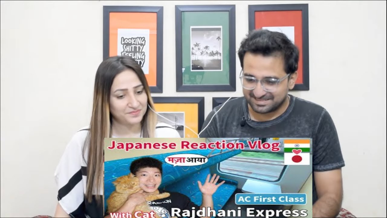 Pakistani Reacts to FIRST CLASS RAJDHANI EXPRESS Indian Train Mumbai to ...