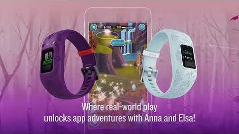 Garmin Discover Disney Frozen 2 vívofit jr  2