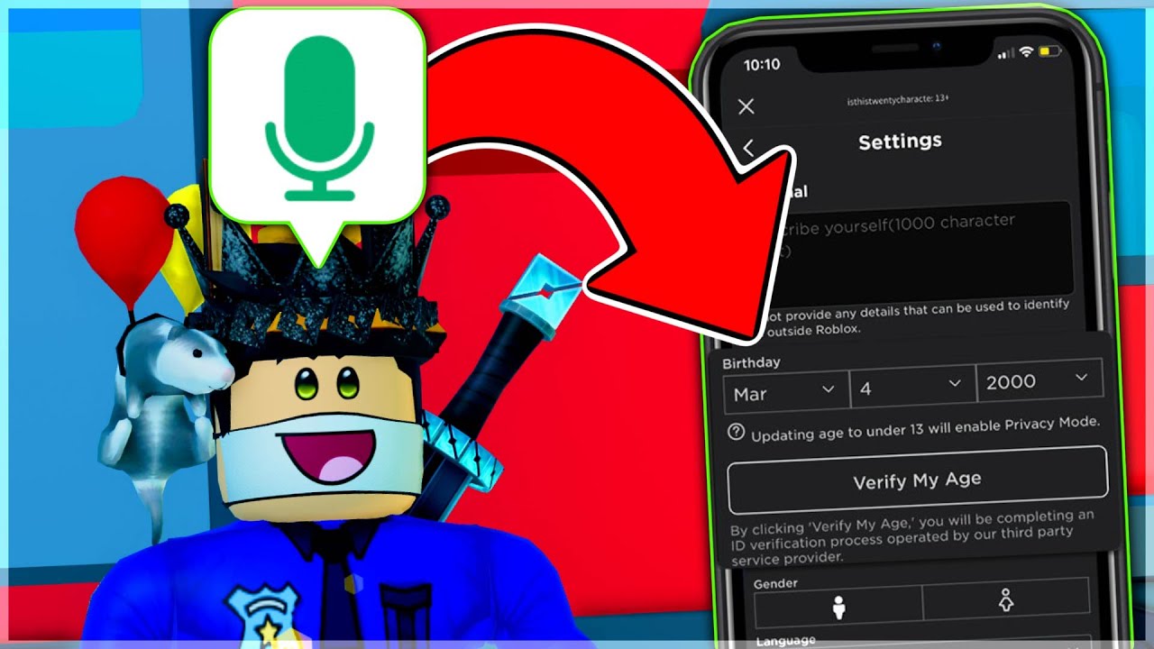 Como ativar o chat de voz no Roblox?