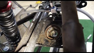 ATV Steering Bearing Removal and Replacement  Yamaha Raptor