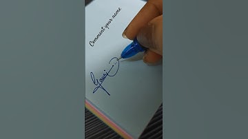 Letter G signature | Gauri signature style #signatureideas #cursive