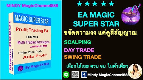 EP19 EA Magic SuperStar เทรดง่าย 3 กลยุทธ์ ในตัวเดียว  อัตโนมัติ 100% กำไรระยะยาว