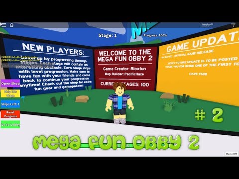 Mega Fun Easy Obby 100 Stages Roblox Releasetheupperfootage Com - roblox fix mega fun obby 1605 level 414 is so hard d youtube