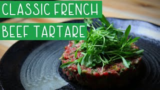 Classic French Beef Tartare | TCV